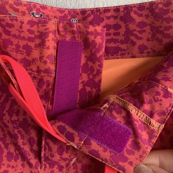 NWT Under Armour Even Keel Heatgear Semi-Fitted Swim Board Shorts Afterglow 12 - Picture 7 of 11